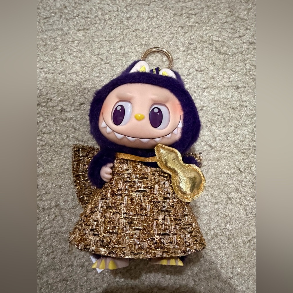 Purple and Gold Labubu